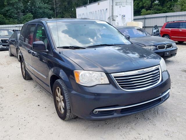 2A4RR5DG9BR746080 - 2011 CHRYSLER TOWN & COU BLUE photo 1