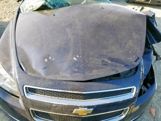 1G1ZH57B884215174 - 2008 CHEVROLET MALIBU 1LT BLUE photo 7