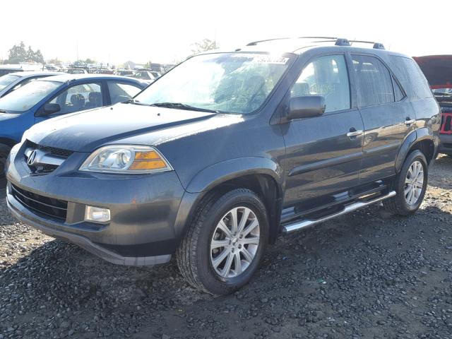 2HNYD18854H556923 - 2004 ACURA MDX TOURIN BLUE photo 2