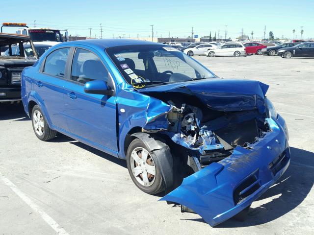 KL1TD566X8B135942 - 2008 CHEVROLET AVEO BASE Көк фото 1