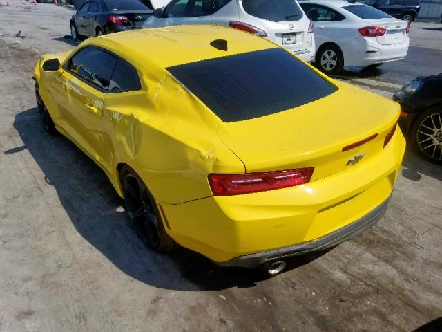 1G1FA1RX4H0144250 - 2017 CHEVROLET CAMARO LS YELLOW photo 3