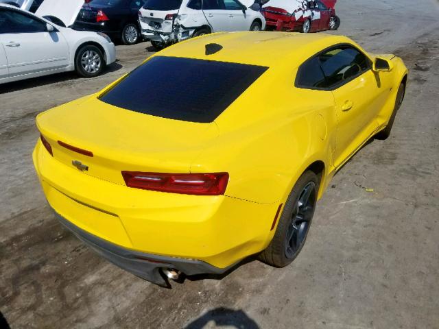 1G1FA1RX4H0144250 - 2017 CHEVROLET CAMARO LS YELLOW photo 4