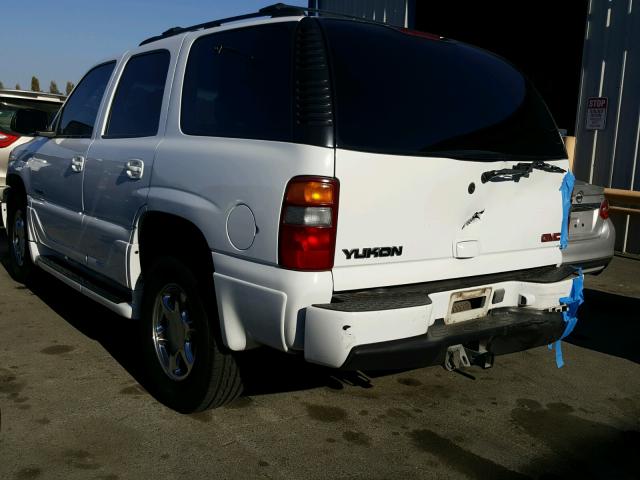 1GKEK63UX1J315938 - 2001 GMC DENALI WHITE photo 3