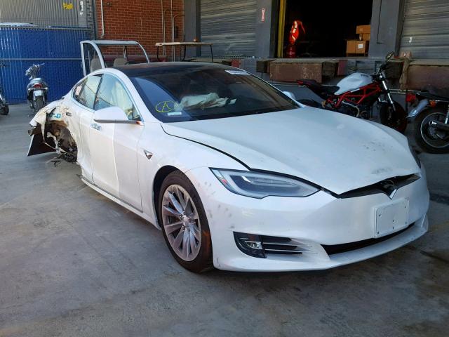 5YJSA1E46KF332536 - 2019 TESLA MODEL S أبيض صورة 1