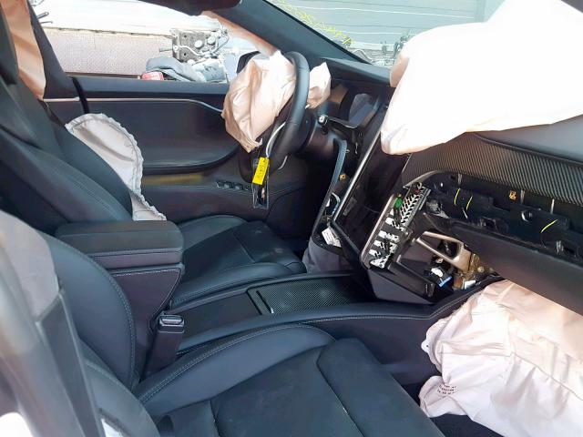 5YJSA1E46KF332536 - 2019 TESLA MODEL S أبيض صورة 5