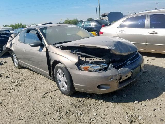 2G1WM15K569295456 - 2006 CHEVROLET MONTE CARL ყავისფერი ფოტო 1