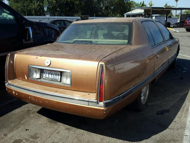 1G6KF52Y6RU246535 - 1994 CADILLAC DEVILLE CO BROWN photo 4