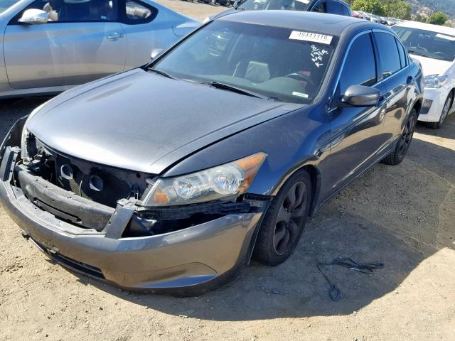 1HGCP26839A032113 - 2009 HONDA ACCORD EXL CHARCOAL photo 2