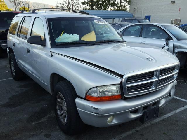 1D4HR48N63F508610 - 2003 DODGE DURANGO SL GRAY photo 1