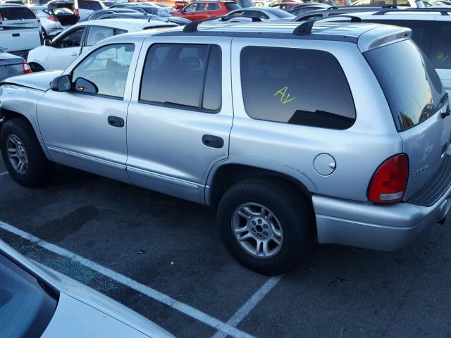 1D4HR48N63F508610 - 2003 DODGE DURANGO SL GRAY photo 9