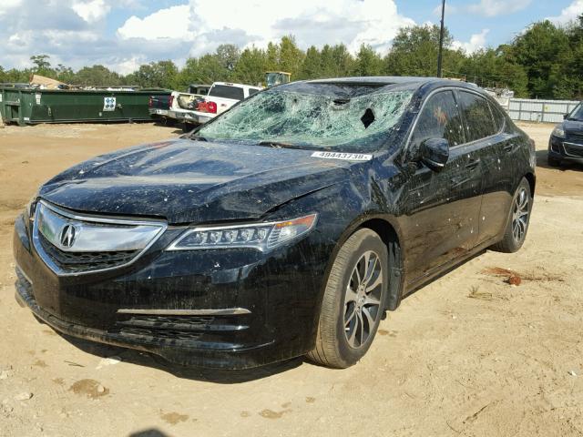 19UUB1F36GA005714 - 2016 ACURA TLX BLACK photo 2