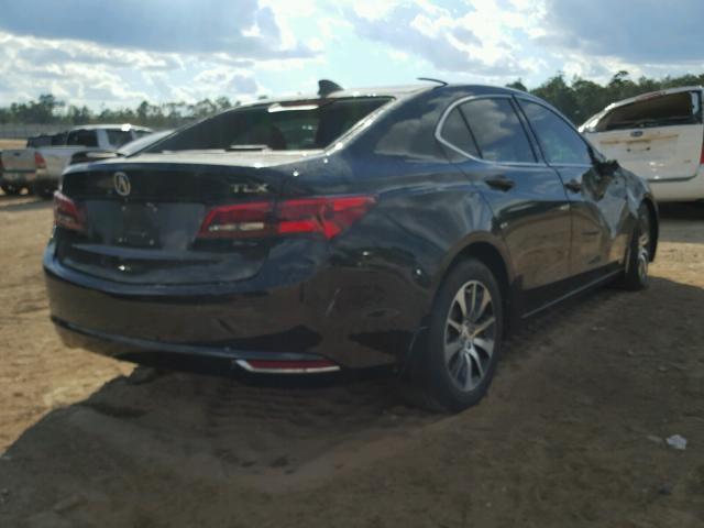 19UUB1F36GA005714 - 2016 ACURA TLX BLACK photo 4