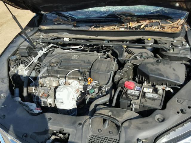 19UUB1F36GA005714 - 2016 ACURA TLX BLACK photo 7