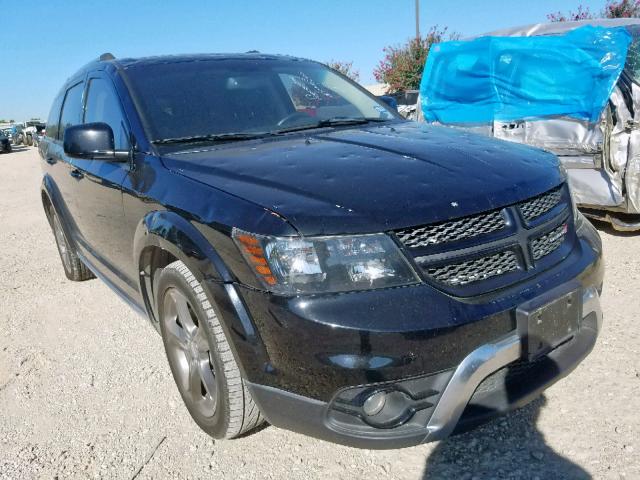 3C4PDCGB4FT617666 - 2015 DODGE JOURNEY CR BLACK photo 1