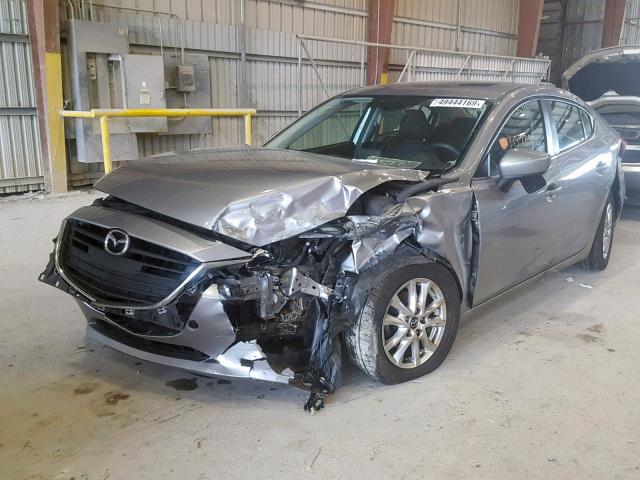 3MZBM1V75FM218236 - 2015 MAZDA 3 TOURING SILVER photo 2