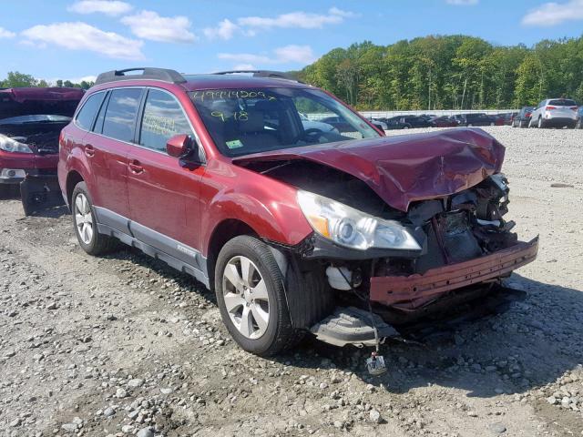 4S4BRDKC3B2354806 - 2011 SUBARU OUTBACK 3. RED photo 1