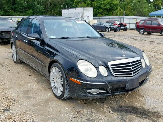 WDBUF56XX7B058499 - 2007 MERCEDES-BENZ E 350 BLACK photo 1