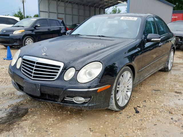 WDBUF56XX7B058499 - 2007 MERCEDES-BENZ E 350 BLACK photo 2