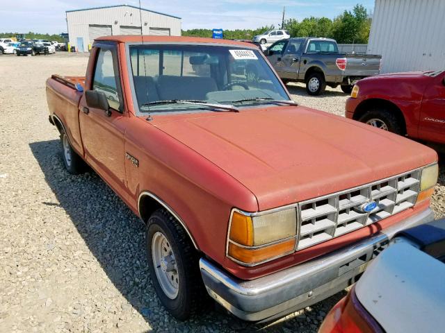 1FTCR10TXLUB64260 - 1990 FORD RANGER RED photo 1