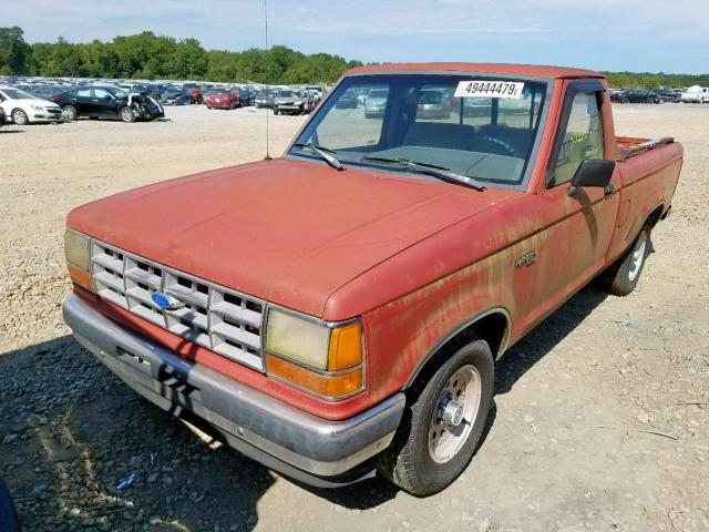 1FTCR10TXLUB64260 - 1990 FORD RANGER RED photo 2