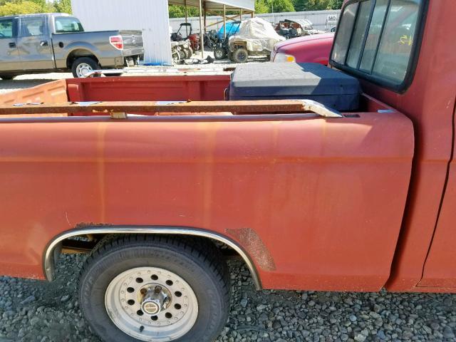 1FTCR10TXLUB64260 - 1990 FORD RANGER RED photo 6