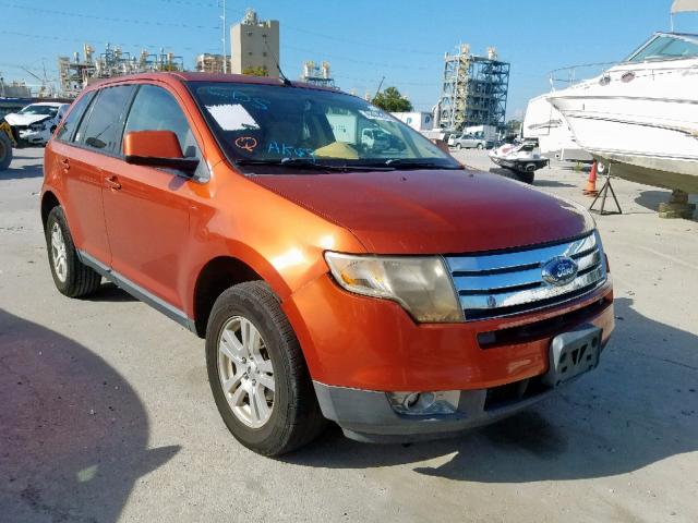 2FMDK38CX7BA45429 - 2007 FORD EDGE SEL ORANGE photo 1