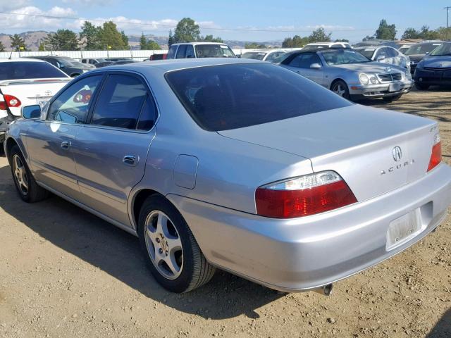 19UUA56613A054236 - 2003 ACURA 3.2TL SILVER photo 3