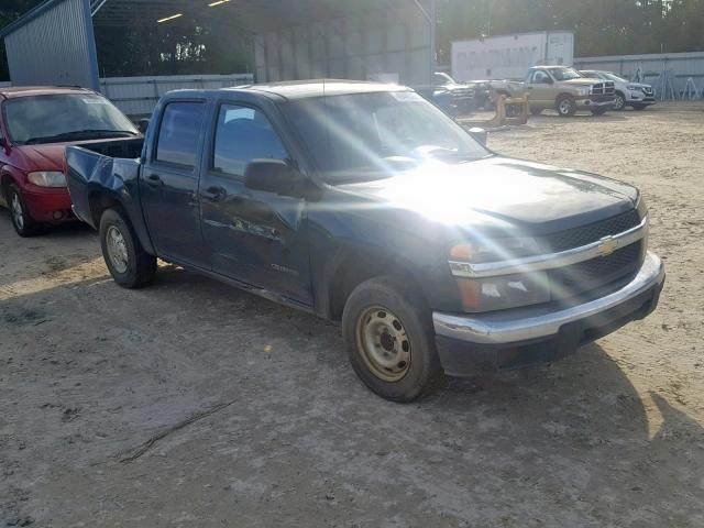 1GCCS136958269510 - 2005 CHEVROLET COLORADO GREEN photo 1