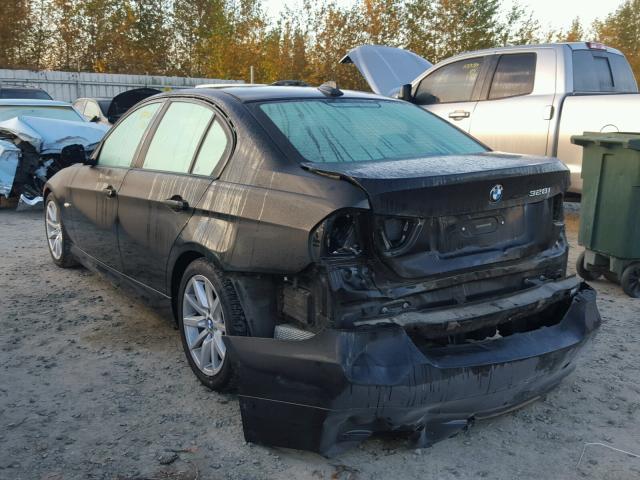 WBAPH5C52BA449122 - 2011 BMW 328 I SULE BLACK photo 3