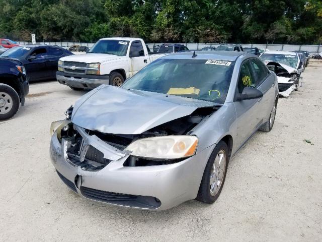 1G2ZH57N084134241 - 2008 PONTIAC G6 GT SILVER photo 2