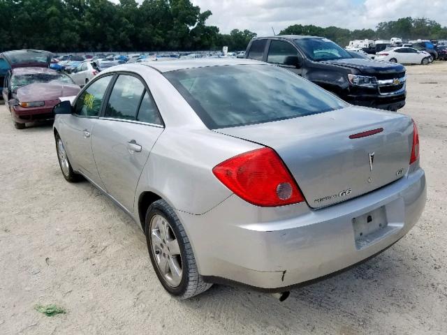 1G2ZH57N084134241 - 2008 PONTIAC G6 GT SILVER photo 3