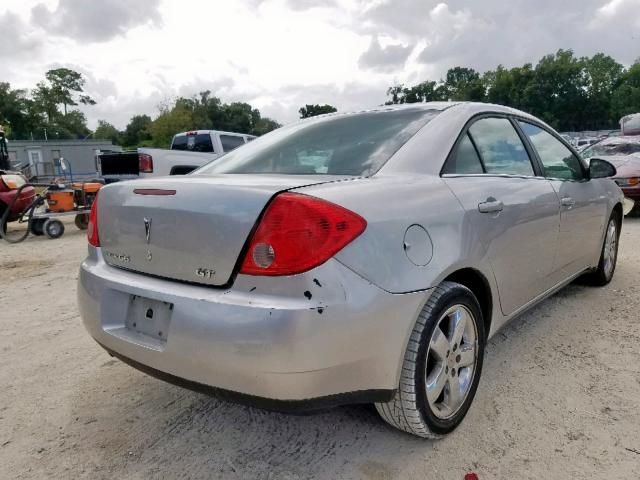 1G2ZH57N084134241 - 2008 PONTIAC G6 GT SILVER photo 4