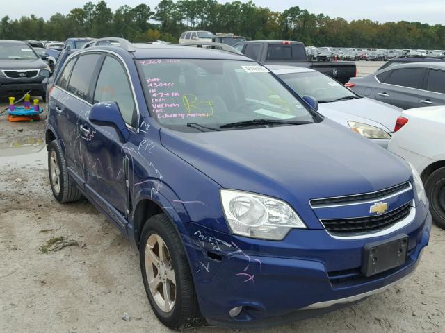 3GNFL4E55CS653392 - 2012 CHEVROLET CAPTIVA SP BLUE photo 1