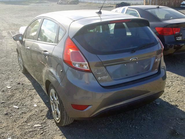 3FADP4EJ5EM225658 - 2014 FORD FIESTA SE GRAY photo 3