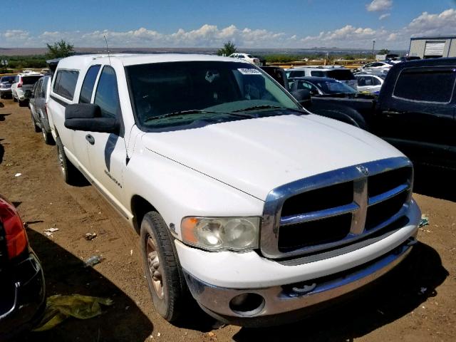 3D7KR28C65G708092 - 2005 DODGE RAM 2500 S თეთრი ფოტო 1