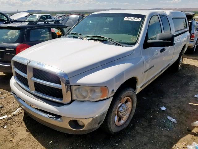 3D7KR28C65G708092 - 2005 DODGE RAM 2500 S თეთრი ფოტო 2