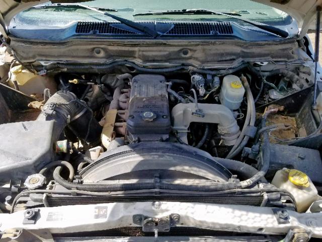 3D7KR28C65G708092 - 2005 DODGE RAM 2500 S თეთრი ფოტო 7