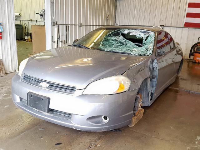 2G1WK151269170864 - 2006 CHEVROLET MONTE CARL ნაცრისფერი ფოტო 2