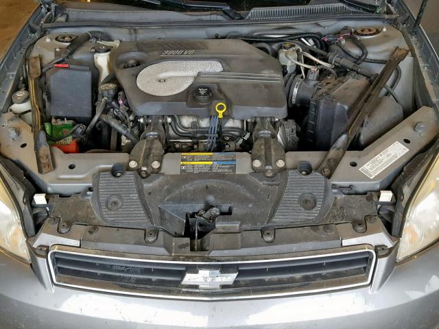 2G1WK151269170864 - 2006 CHEVROLET MONTE CARL ნაცრისფერი ფოტო 7