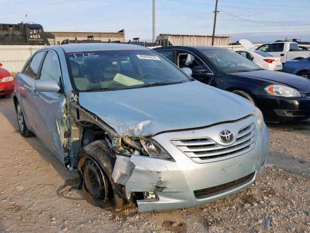 4T4BE46K89R120694 - 2009 TOYOTA CAMRY BASE BLUE photo 1