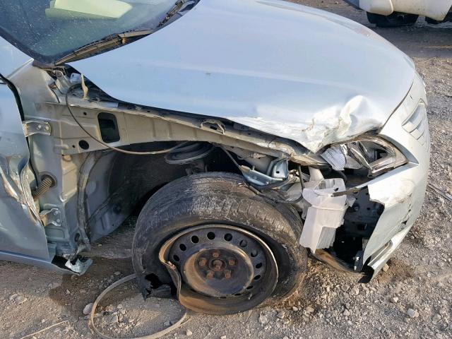 4T4BE46K89R120694 - 2009 TOYOTA CAMRY BASE BLUE photo 9