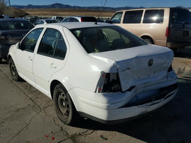 3VWSK69M62M162322 - 2002 VOLKSWAGEN JETTA GLS WHITE photo 3