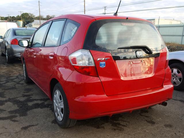 JHMGE8H30CS004053 - 2012 HONDA FIT RED photo 3