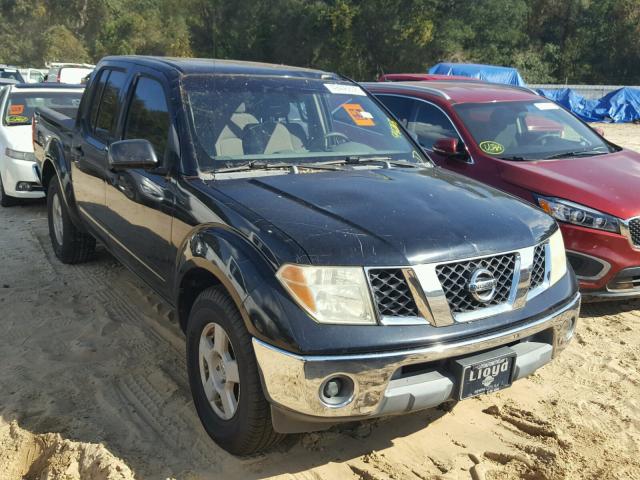 1N6AD07U35C433350 - 2005 NISSAN FRONTIER C BLACK photo 1