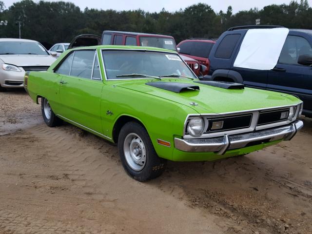 LH23G1R203921 - 1971 DODGE DART GREEN photo 1