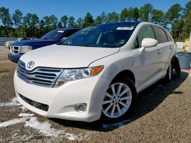 4T3ZA3BB8CU060256 - 2012 TOYOTA VENZA LE WHITE photo 2