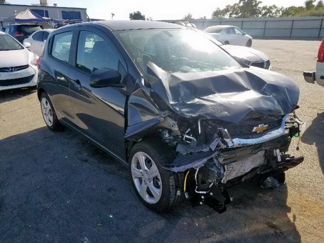 KL8CB6SA9KC732749 - 2019 CHEVROLET SPARK LS GRAY photo 1