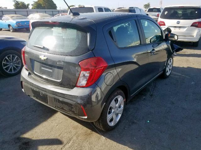 KL8CB6SA9KC732749 - 2019 CHEVROLET SPARK LS GRAY photo 4