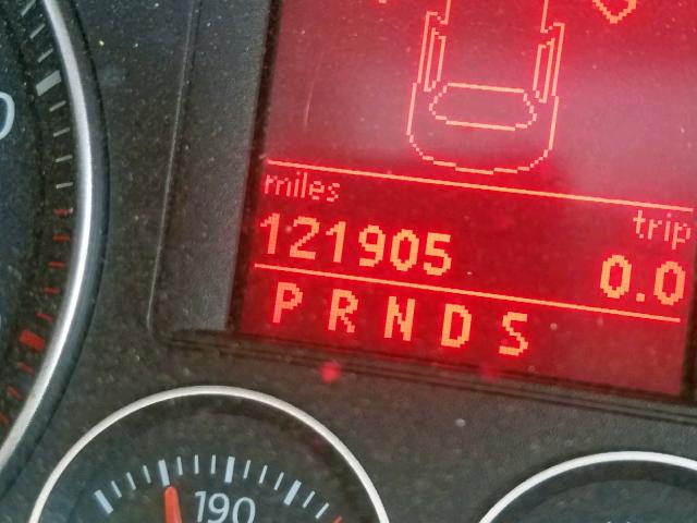 WVWDB71F87V035745 - 2007 VOLKSWAGEN EOS 3.2L S BLACK photo 8