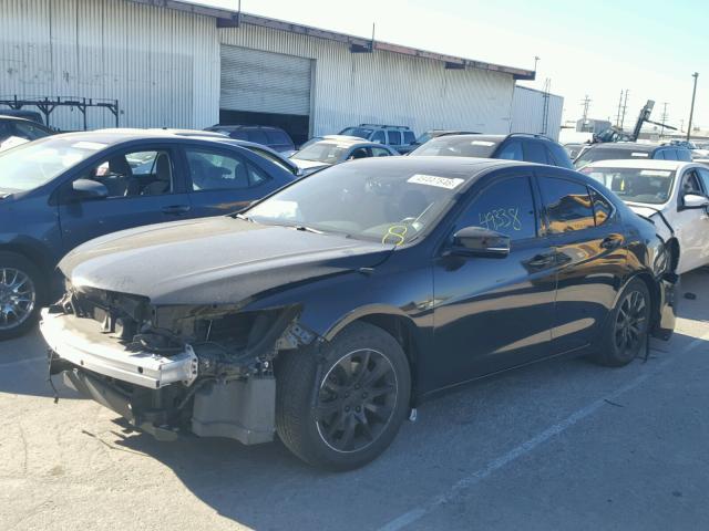 19UUB1F38HA003612 - 2017 ACURA TLX BLACK photo 2